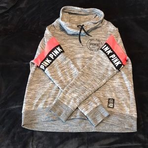 VS PINK large cowl neck sweatshirt